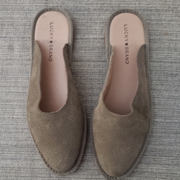 Lucky Brand Fossilzed Arvy slides - Picture 4 of 16